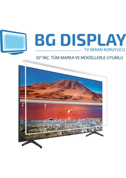 BG Display 50 Inç 125 Ekran Tv Ekran Koruyucu