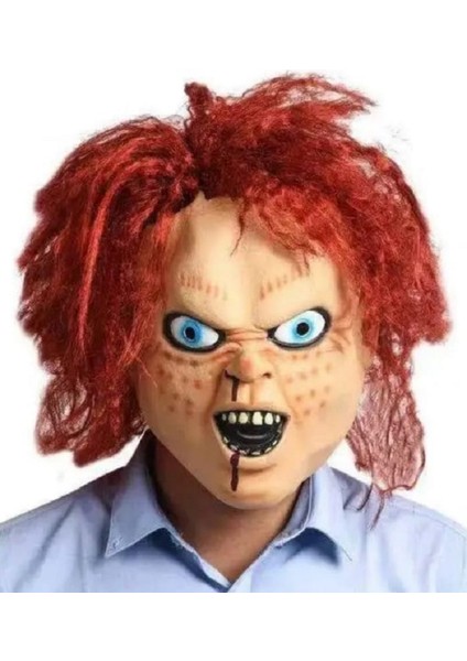 Ufuk Şaka Oyunları Latex Chucky Maskesi