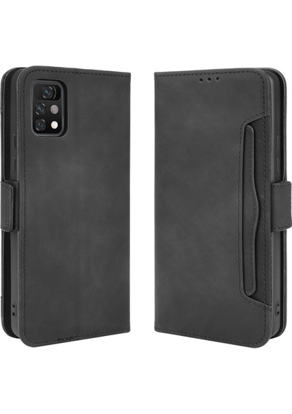 Ile Uyumlu Umidigi A11 Pro Max Kredi Kartı Tutuculu Kickstand Koruyucu Cüzdan Kılıfı, Flip Folyo Kitap Pu Deri Darbeye Dayanıklı Kapak (Yurt Dışından)