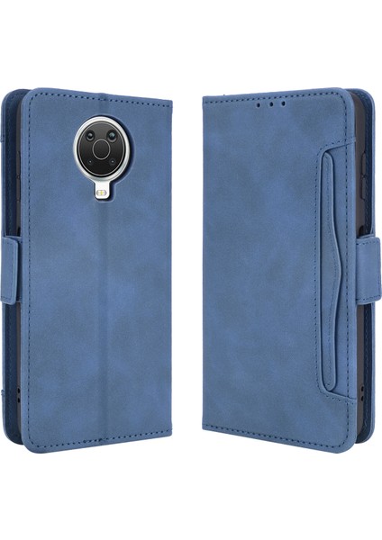 Ile Uyumlu Nokia G20/G10 Kredi Kartı Tutuculu Kickstand Koruyucu Cüzdan Kılıfı, Flip Folyo Kitap Pu Deri Darbeye Dayanıklı Kapak (Yurt Dışından)