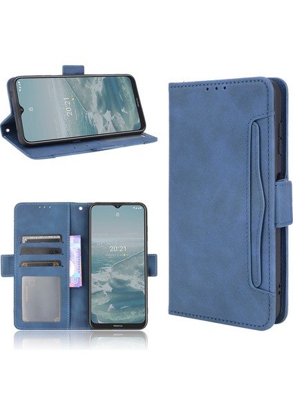 Ile Uyumlu Nokia G20/G10 Kredi Kartı Tutuculu Kickstand Koruyucu Cüzdan Kılıfı, Flip Folyo Kitap Pu Deri Darbeye Dayanıklı Kapak (Yurt Dışından) fırsatları