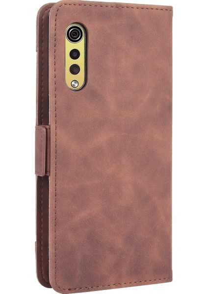 Ile Uyumlu Lg Velvet Kredi Kartı Tutuculu Kickstand Koruyucu Cüzdan Kılıfı, Flip Folyo Kitap Pu Deri Darbeye Dayanıklı Kapak (Yurt Dışından) indirimleri
