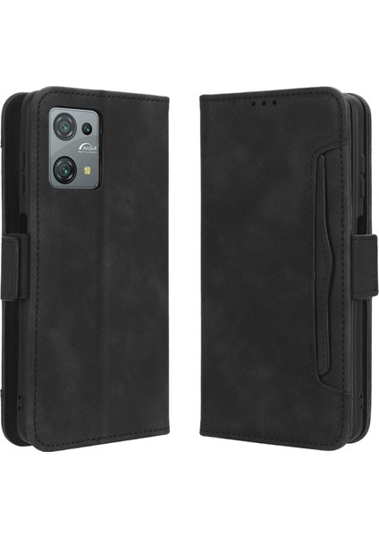 Ile Uyumlu Blackview Oscal C30/C30 Pro Kredi Kartı Tutuculu Kickstand Koruyucu Cüzdan Kılıfı, Flip Folyo Kitap Pu Deri Darbeye Dayanıklı Kapak (Yurt Dışından)