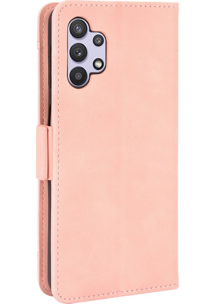 Ile Uyumlu Samsung Galaxy A32 5g Kredi Kartı Tutuculu Kickstand Koruyucu Cüzdan Kılıfı, Flip Folyo Kitap Pu Deri Darbeye Dayanıklı Kapak (Yurt Dışından) indirimleri