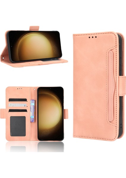 Ile Uyumlu Samsung Galaxy S23 Kredi Kartı Tutuculu Kickstand Koruyucu Cüzdan Kılıfı, Flip Folyo Kitap Pu Deri Darbeye Dayanıklı Kapak (Yurt Dışından) fırsatları