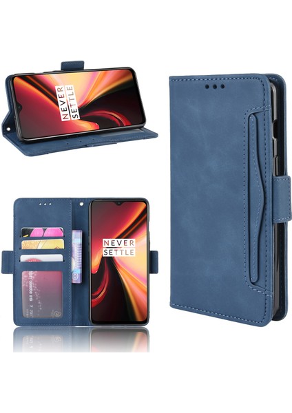 Ile Uyumlu Oneplus 7 Kredi Kartı Tutuculu Kickstand Koruyucu Cüzdan Kılıfı, Flip Folyo Kitap Pu Deri Darbeye Dayanıklı Kapak (Yurt Dışından) fırsatları