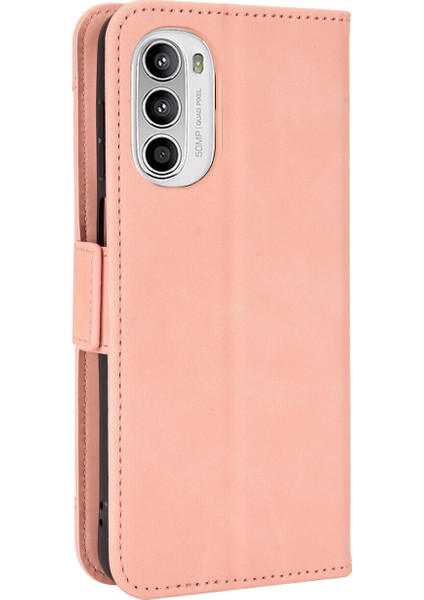 Ile Uyumlu Motorola Moto G52 4g Kredi Kartı Tutuculu Kickstand Koruyucu Cüzdan Kılıfı, Flip Folyo Kitap Pu Deri Darbeye Dayanıklı Kapak (Yurt Dışından) indirimleri