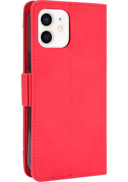 Ile Uyumlu iPhone 12 Mini Kredi Kartı Tutuculu Kickstand Koruyucu Cüzdan Kılıfı, Flip Folyo Kitap Pu Deri Darbeye Dayanıklı Kapak (Yurt Dışından) indirimleri