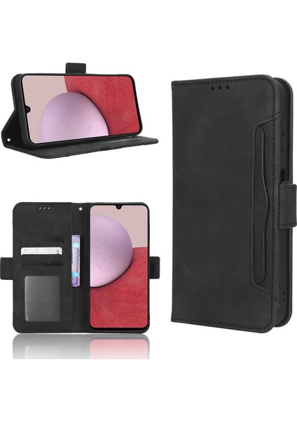 Ile Uyumlu Samsung Galaxy A14 5g Kredi Kartı Tutuculu Kickstand Koruyucu Cüzdan Kılıfı, Flip Folyo Kitap Pu Deri Darbeye Dayanıklı Kapak (Yurt Dışından) fırsatları
