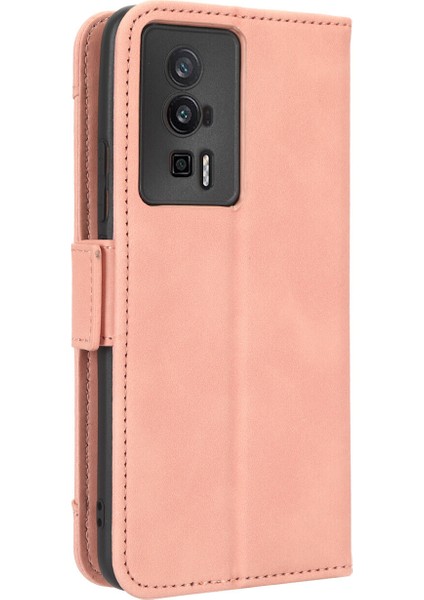 Ile Uyumlu Xiaomi Mi Poco F5 Pro Kredi Kartı Tutuculu Kickstand Koruyucu Cüzdan Kılıfı, Flip Folyo Kitap Pu Deri Darbeye Dayanıklı Kapak (Yurt Dışından) indirimleri