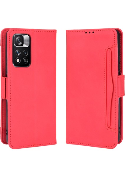 Ile Uyumlu Xiaomi Mi 12 Kredi Kartı Tutuculu Kickstand Koruyucu Cüzdan Kılıfı, Flip Folyo Kitap Pu Deri Darbeye Dayanıklı Kapak (Yurt Dışından)