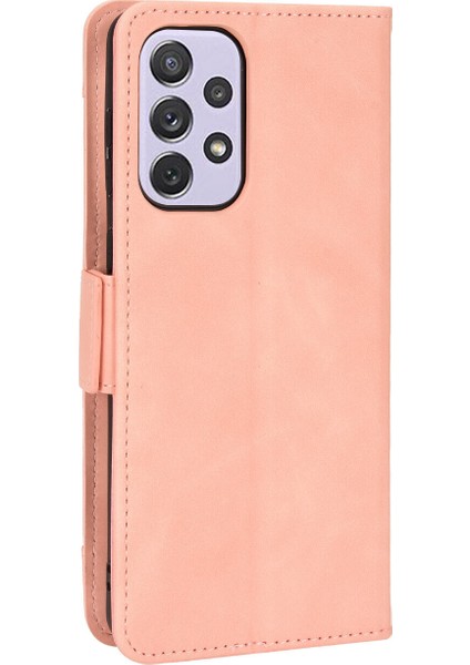 Ile Uyumlu Samsung Galaxy A73 5g Kredi Kartı Tutuculu Kickstand Koruyucu Cüzdan Kılıfı, Flip Folyo Kitap Pu Deri Darbeye Dayanıklı Kapak (Yurt Dışından) indirimleri