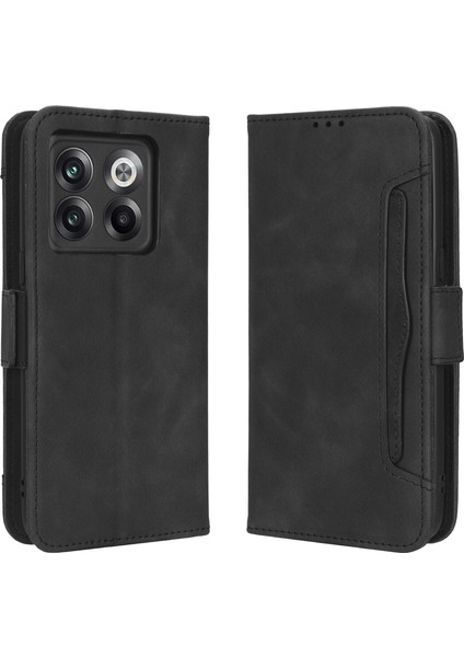 Ile Uyumlu Oneplus 10T 5g/ace Pro 5g Kredi Kartı Tutuculu Kickstand Koruyucu Cüzdan Kılıfı, Flip Folyo Kitap Pu Deri Darbeye Dayanıklı Kapak (Yurt Dışından)