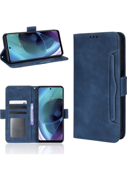 Ile Uyumlu Motorola Moto G Stylus 2022 Kredi Kartı Tutuculu Kickstand Koruyucu Cüzdan Kılıfı, Flip Folyo Kitap Pu Deri Darbeye Dayanıklı Kapak (Yurt Dışından) fırsatları