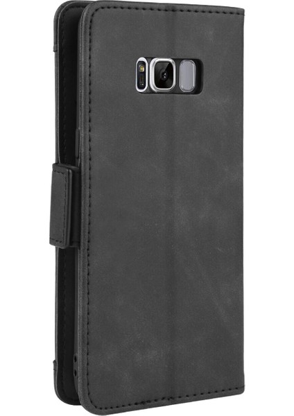 Ile Uyumlu Samsung Galaxy S8 Kredi Kartı Tutuculu Kickstand Koruyucu Cüzdan Kılıfı, Flip Folyo Kitap Pu Deri Darbeye Dayanıklı Kapak (Yurt Dışından) indirimleri
