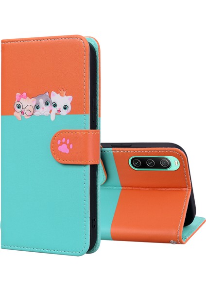 Uyumlu Sony Xperia 10 Iv Sevimli Hayvan Desenli Kart Yuvalı Cüzdan Kılıfı (Yurt Dışından) fırsatları