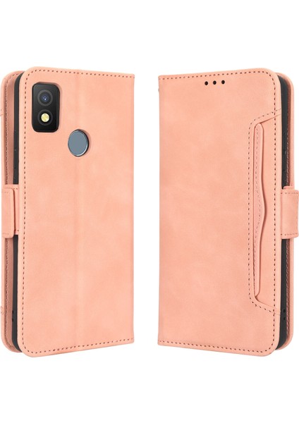 Ile Uyumlu Cricket Icon 4 Kredi Kartı Tutuculu Kickstand Koruyucu Cüzdan Kılıfı, Flip Folyo Kitap Pu Deri Darbeye Dayanıklı Kapak (Yurt Dışından)