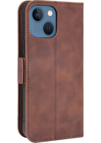 Ile Uyumlu iPhone 13 Mini Kredi Kartı Tutuculu Kickstand Koruyucu Cüzdan Kılıfı, Flip Folyo Kitap Pu Deri Darbeye Dayanıklı Kapak (Yurt Dışından) indirimleri