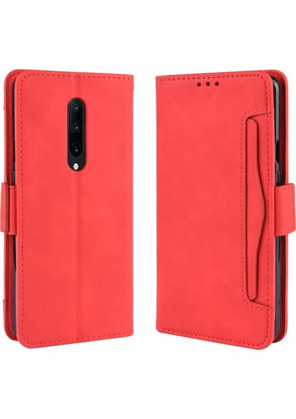 Ile Uyumlu Oneplus 7 Pro Kredi Kartı Tutuculu Kickstand Koruyucu Cüzdan Kılıfı, Flip Folyo Kitap Pu Deri Darbeye Dayanıklı Kapak (Yurt Dışından) fiyatları