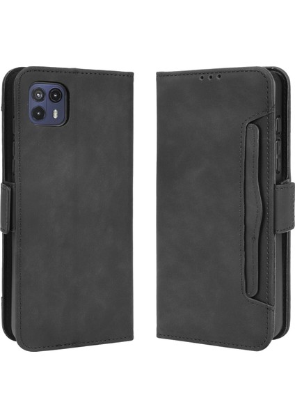 Ile Uyumlu Motorola Moto G50 5g Kredi Kartı Tutuculu Kickstand Koruyucu Cüzdan Kılıfı, Flip Folyo Kitap Pu Deri Darbeye Dayanıklı Kapak (Yurt Dışından)