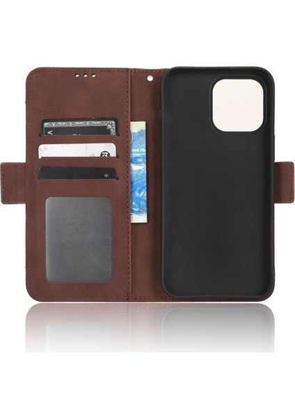 Ile Uyumlu iPhone 14 Plus Kredi Kartı Tutuculu Kickstand Koruyucu Cüzdan Kılıfı, Flip Folyo Kitap Pu Deri Darbeye Dayanıklı Kapak (Yurt Dışından) fırsatları