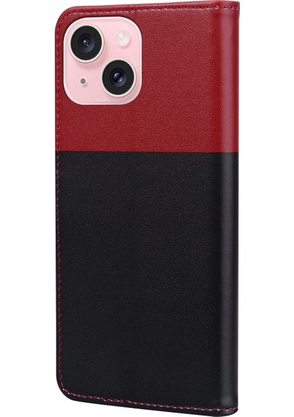Uyumlu iPhone 15 Sevimli Hayvan Desenli Kart Yuvalı Cüzdan Kılıfı (Yurt Dışından) fırsatları