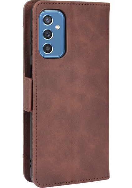 Ile Uyumlu Samsung Galaxy M52 5g Kredi Kartı Tutuculu Kickstand Koruyucu Cüzdan Kılıfı, Flip Folyo Kitap Pu Deri Darbeye Dayanıklı Kapak (Yurt Dışından) indirimleri