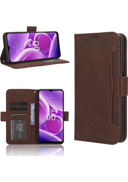 Ile Uyumlu Nokia G42 5g Kredi Kartı Tutuculu Kickstand Koruyucu Cüzdan Kılıfı, Flip Folyo Kitap Pu Deri Darbeye Dayanıklı Kapak (Yurt Dışından) fırsatları