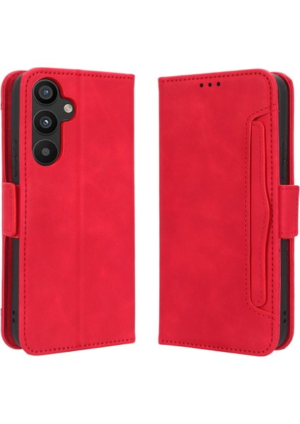 Ile Uyumlu Samsung Galaxy A34 5g Kredi Kartı Tutuculu Kickstand Koruyucu Cüzdan Kılıfı, Flip Folyo Kitap Pu Deri Darbeye Dayanıklı Kapak (Yurt Dışından)
