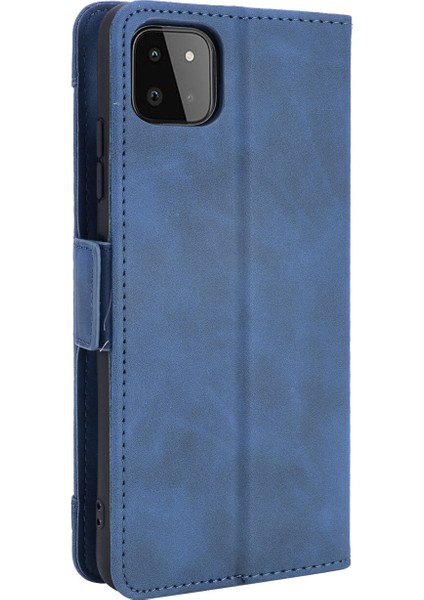 Ile Uyumlu Samsung Galaxy A22 5g Kredi Kartı Tutuculu Kickstand Koruyucu Cüzdan Kılıfı, Flip Folyo Kitap Pu Deri Darbeye Dayanıklı Kapak (Yurt Dışından) indirimleri