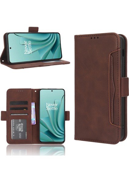Ile Uyumlu Oneplus Ace 2V Kredi Kartı Tutuculu Kickstand Koruyucu Cüzdan Kılıfı, Flip Folyo Kitap Pu Deri Darbeye Dayanıklı Kapak (Yurt Dışından) fırsatları