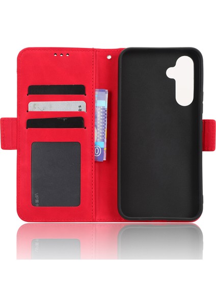 Ile Uyumlu Samsung Galaxy A34 5g Kredi Kartı Tutuculu Kickstand Koruyucu Cüzdan Kılıfı, Flip Folyo Kitap Pu Deri Darbeye Dayanıklı Kapak (Yurt Dışından) fırsatları