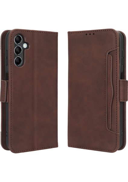 Ile Uyumlu Samsung Galaxy M14 5g Kredi Kartı Tutuculu Kickstand Koruyucu Cüzdan Kılıfı, Flip Folyo Kitap Pu Deri Darbeye Dayanıklı Kapak (Yurt Dışından)