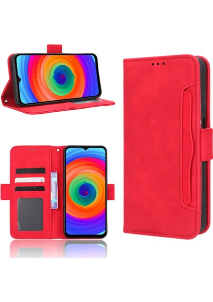 Ile Uyumlu Ulefone Note 14 Kredi Kartı Tutuculu Kickstand Koruyucu Cüzdan Kılıfı, Flip Folyo Kitap Pu Deri Darbeye Dayanıklı Kapak (Yurt Dışından)