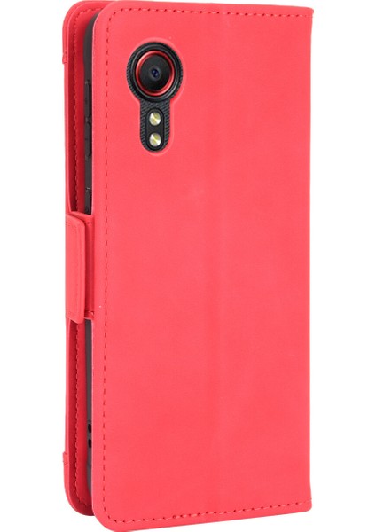 Ile Uyumlu Samsung Galaxy Xcover 5 Kredi Kartı Tutuculu Kickstand Koruyucu Cüzdan Kılıfı, Flip Folyo Kitap Pu Deri Darbeye Dayanıklı Kapak (Yurt Dışından) indirimleri