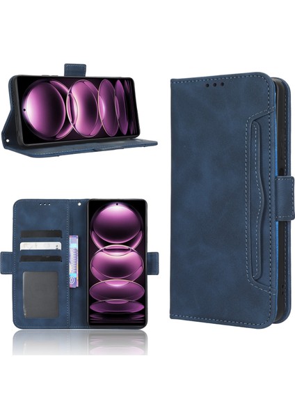 Ile Uyumlu Xiaomi Redmi Note 12 Pro Plus Kredi Kartı Tutuculu Kickstand Koruyucu Cüzdan Kılıfı, Flip Folyo Kitap Pu Deri Darbeye Dayanıklı Kapak (Yurt Dışından) fırsatları