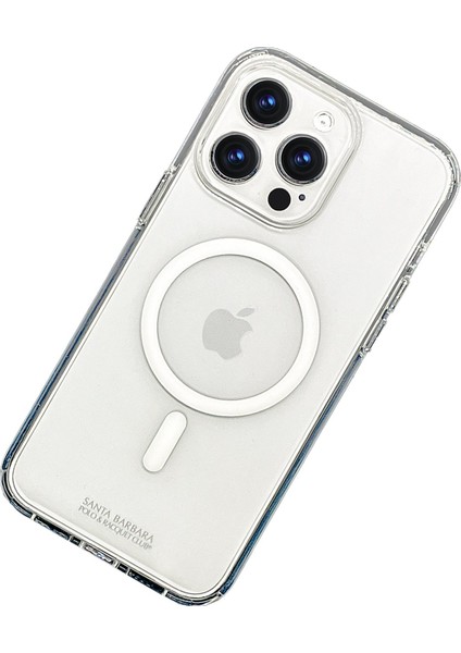 iPhone 15 Pro Uyumlu Kılıf Şeffaf Magsafe Gleen Kapak modelleri