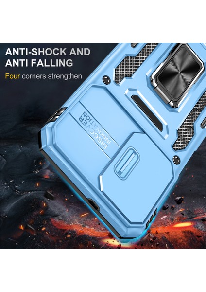 Samsung Galaxy M23 Için Zırh Serisi M23 5G/F23 5G/M13 4g Pc+Tpu Anti-Çizelge Telefon Kılıf Kamera Koruma Kickstand Şok Geçirmez (Yurt Dışından) fiyatları