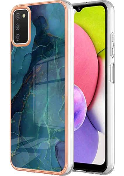 Samsung Galaxy A03S (166.5 x 75.98 x 9.14MM) Için Tpu Telefon Kılıfı 2.0mm Anti-Damla Elektrapıl (Yurt Dışından)