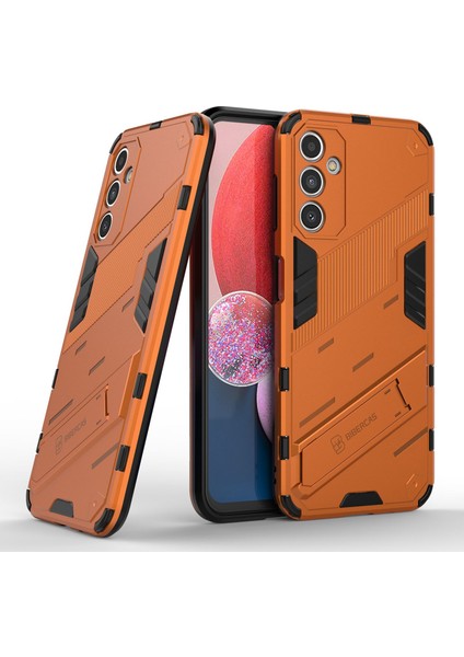 Samsung Galaxy A14 5G/A14 4g Için Damla Koruma Evi Kılıfı, Sert Pc+Kickstand-Orange ile Yumuşak Tpu Şok Geçirmez Hibrit Kapak (Yurt Dışından) fiyatları