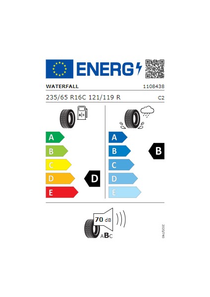 235/65 R16C 121/119Q Eco Winter Ticari Kış Lastiği ( Üretim Yılı: 2023 )