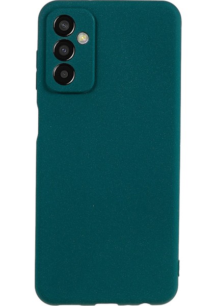 Samsung Galaxy M13 Için 4g Yumuşak Tpu Çift Taraflı Mat Kılıf Kesin Kesim Koruyucu Anti Koruyucu Telefon Kapak Yeşil (Yurt Dışından)