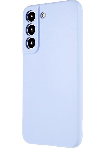 S22 5g Çizgiye Karşı Koruyucu Cep Telefonu Kapağı Mat Esnek Tpu Case-Light Mor (Yurt Dışından)