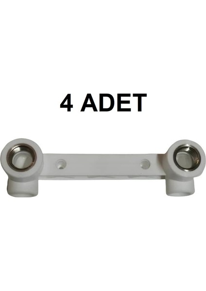 4 Adet Pp Özel Batarya Bağlantısı Şablonu / Çiftli 20*1/2"