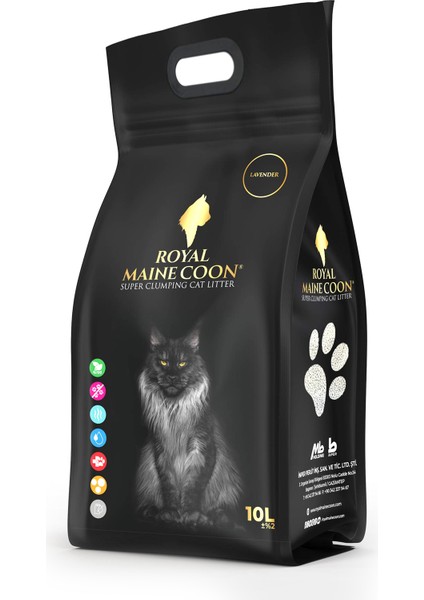 Süper Emiş Gücüne Sahip Lavanta Kokulu Perlit Kedi Kumu 10 Litre