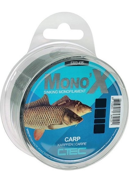 Ctec Carp 0,35MM 9,3kg 300M Siyah 1/5