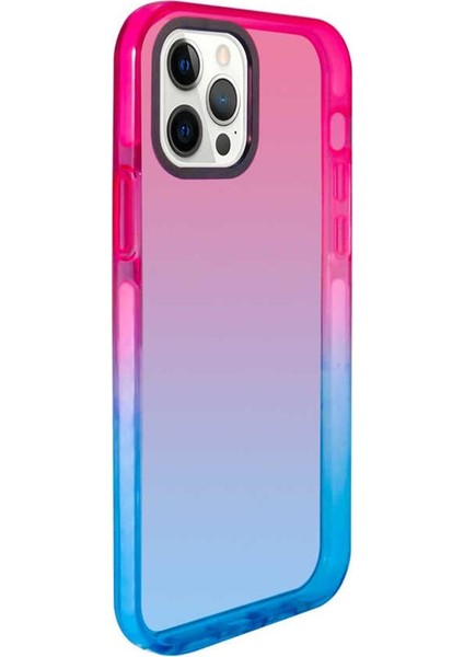 Apple iPhone 12 Pro Max Kılıf Renkli Punto