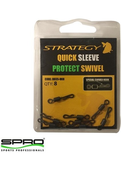 Strat Qc-Sleeve Protect Swıvel 1/8