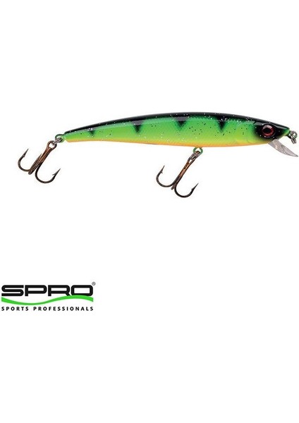 Pc Bigeye Minnow 9cm Green Perch Maket Yem