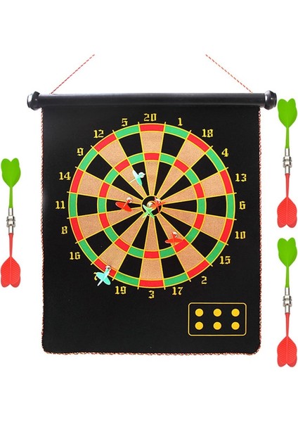 15 Inç Tarzı Inç Manyetik Dart Tahtası Dart Takım Çift Taraflı Akın Dart Tahtaları Dart Güvenlik Plakası Dart Güvenlik Oyun Tahtası Oyuncak (Yurt Dışından)